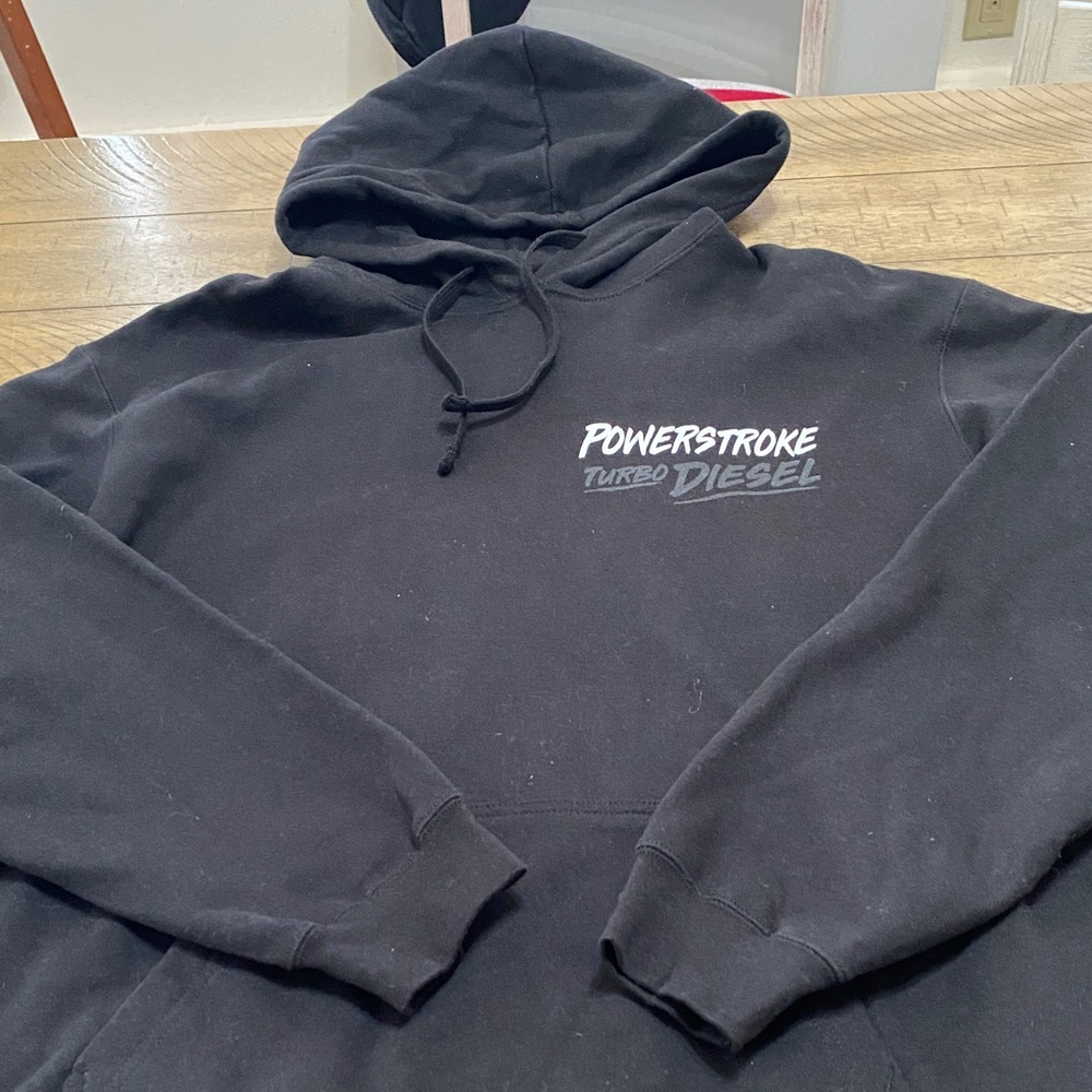 Turbo Diesel Black Hoodie